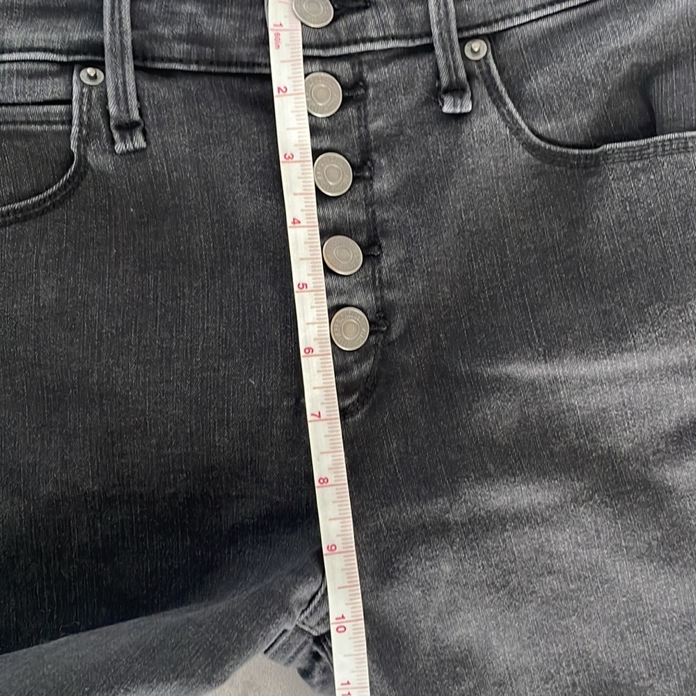 Abercrombie & Fitch high rise super skinny ankle stretchy button fly size 27/4S - Picture 13 of 14